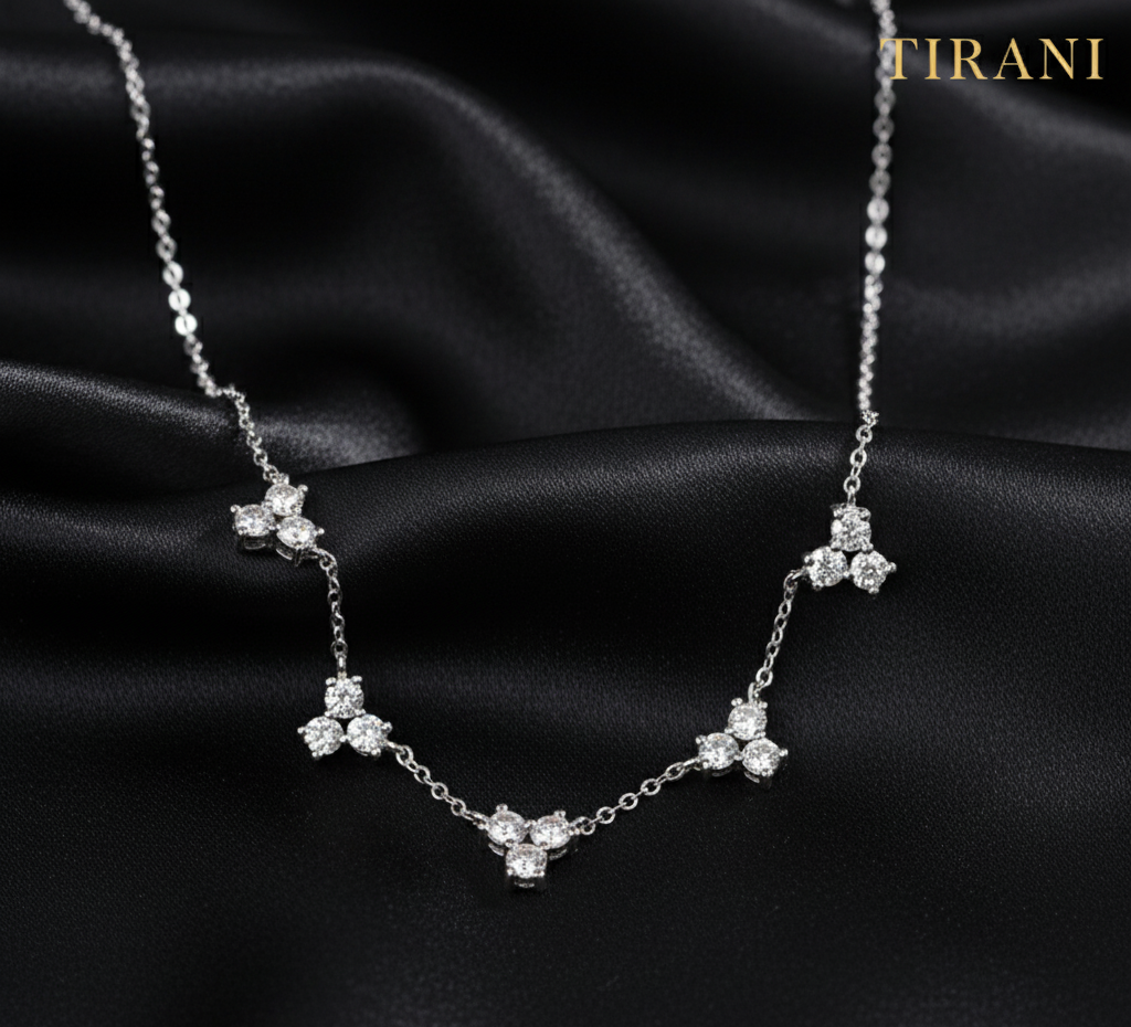 Regal Moissanite Necklace