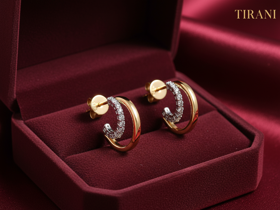 Clara Halo Moissanite Earrings