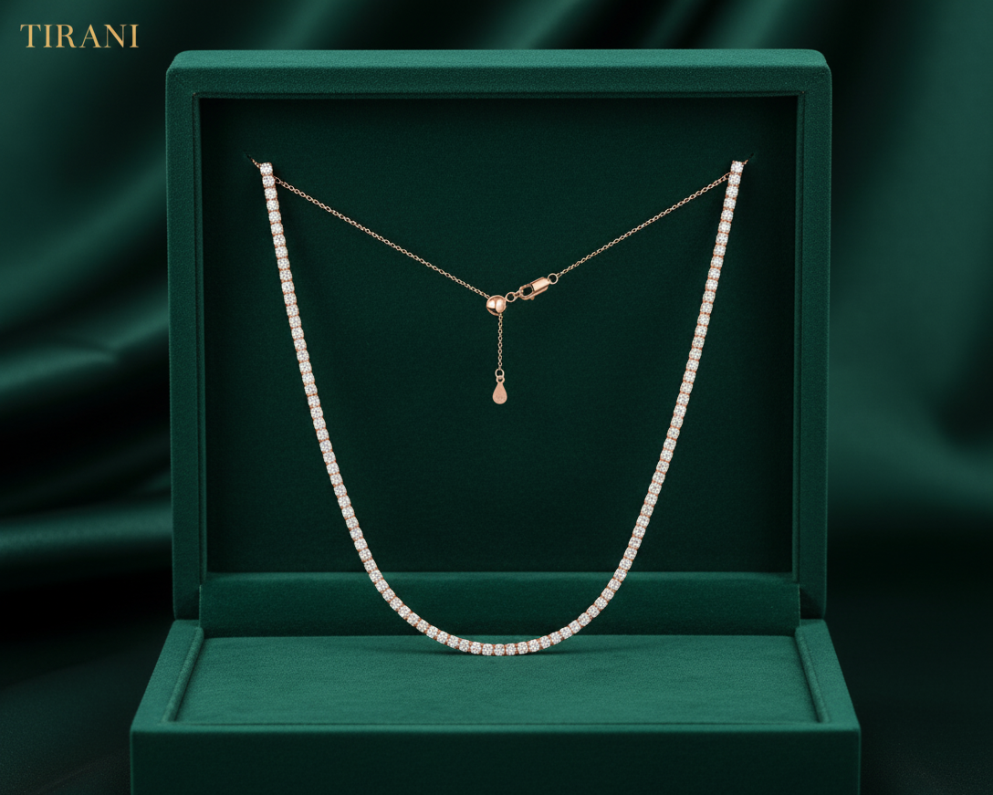 Rani Moissanite Choker Necklace