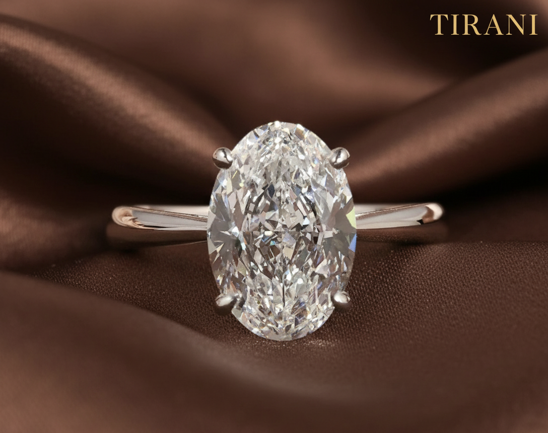 Hailey OvalGlow Moissanite Ring