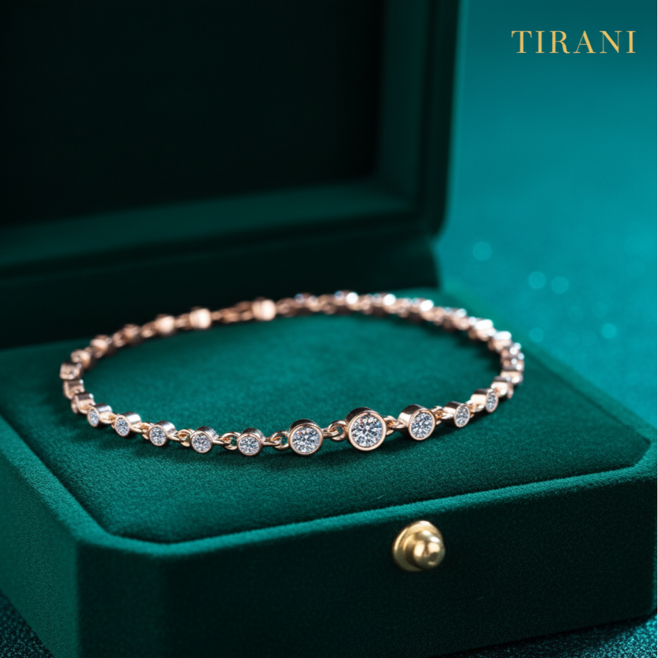 Twinkle Tennis Moissanite Bracelet