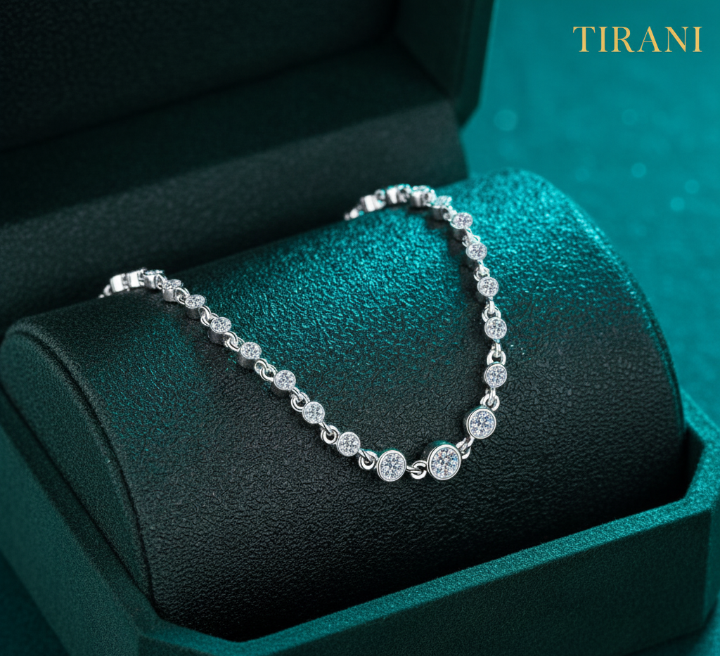 Twinkle Tennis Moissanite Bracelet