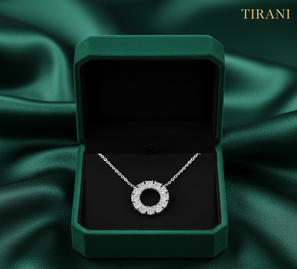 Lunavia Moissanite Pendant Necklace