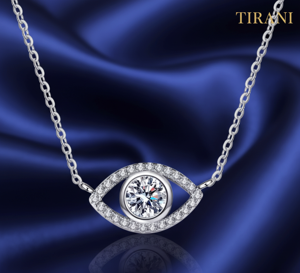 Nazar Moissanite Necklace