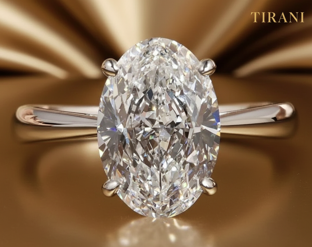 Hailey OvalGlow Moissanite Ring