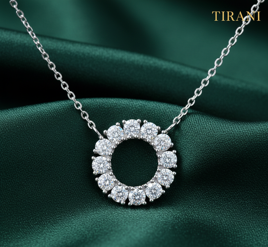 Lunavia Moissanite Pendant Necklace