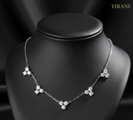 Regal Moissanite Necklace