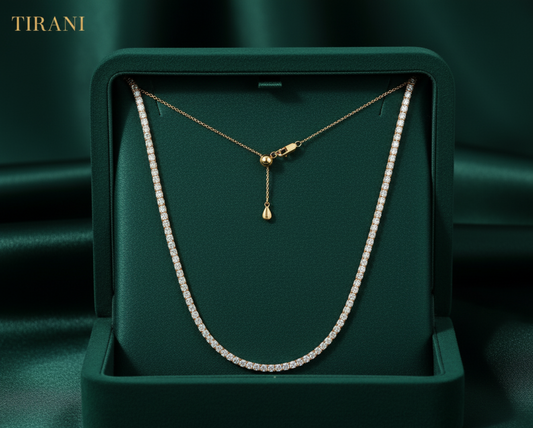 Rani Moissanite Choker Necklace