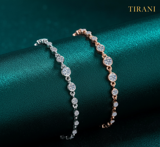 Twinkle Tennis Moissanite Bracelet