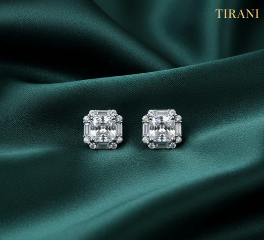 LUMÉA Moissanite Stud Earrings