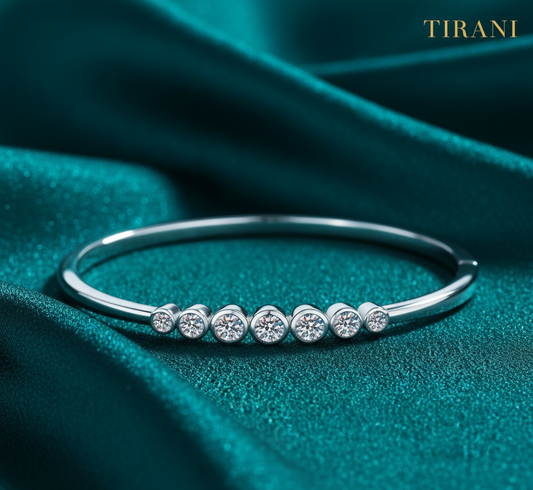 Rani Moissanite Bangle
